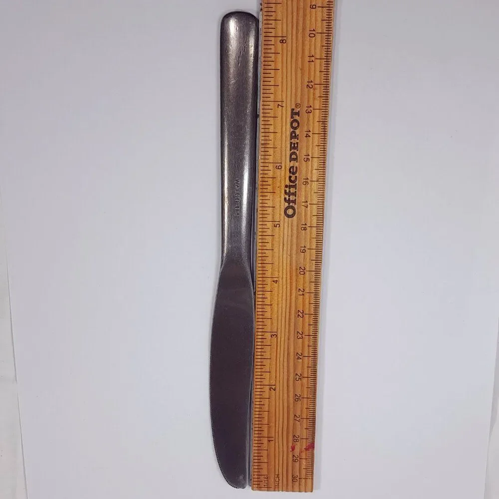 Vintage Walco US Dinner Knife‎ Mess Hall Military butter chow mess food hall